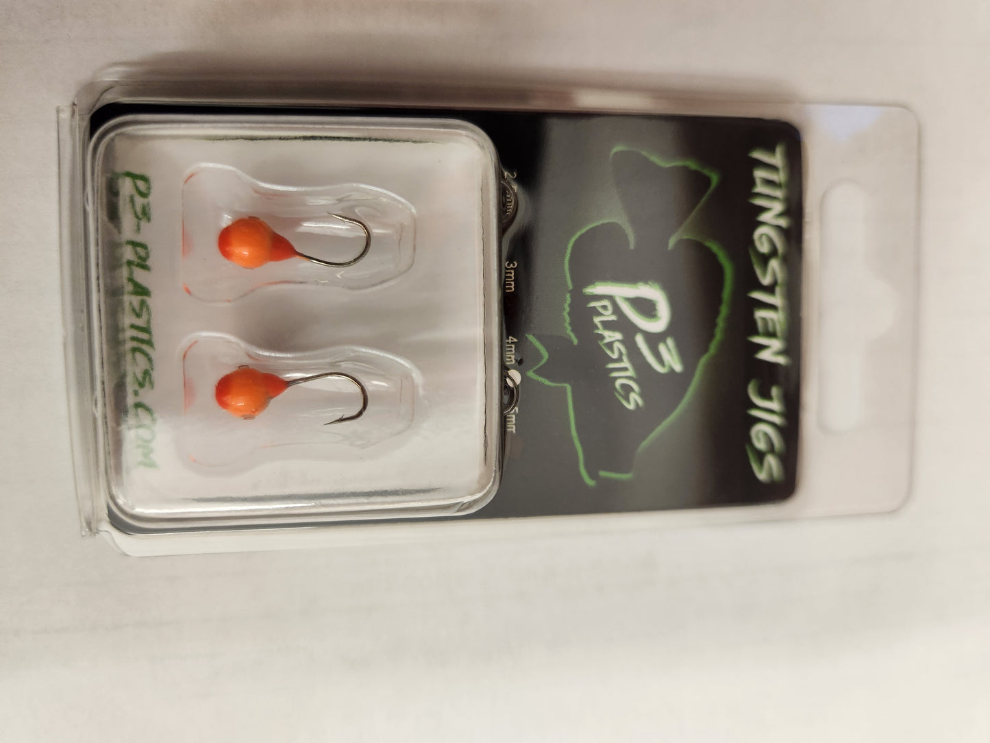 Wolfram Mormyshka 4mm hole in head jig