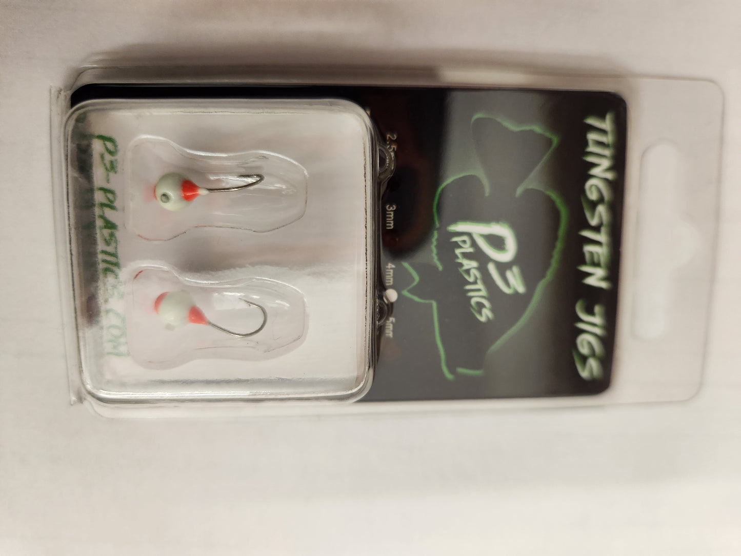 Wolfram Mormyshka 4mm hole in head jig