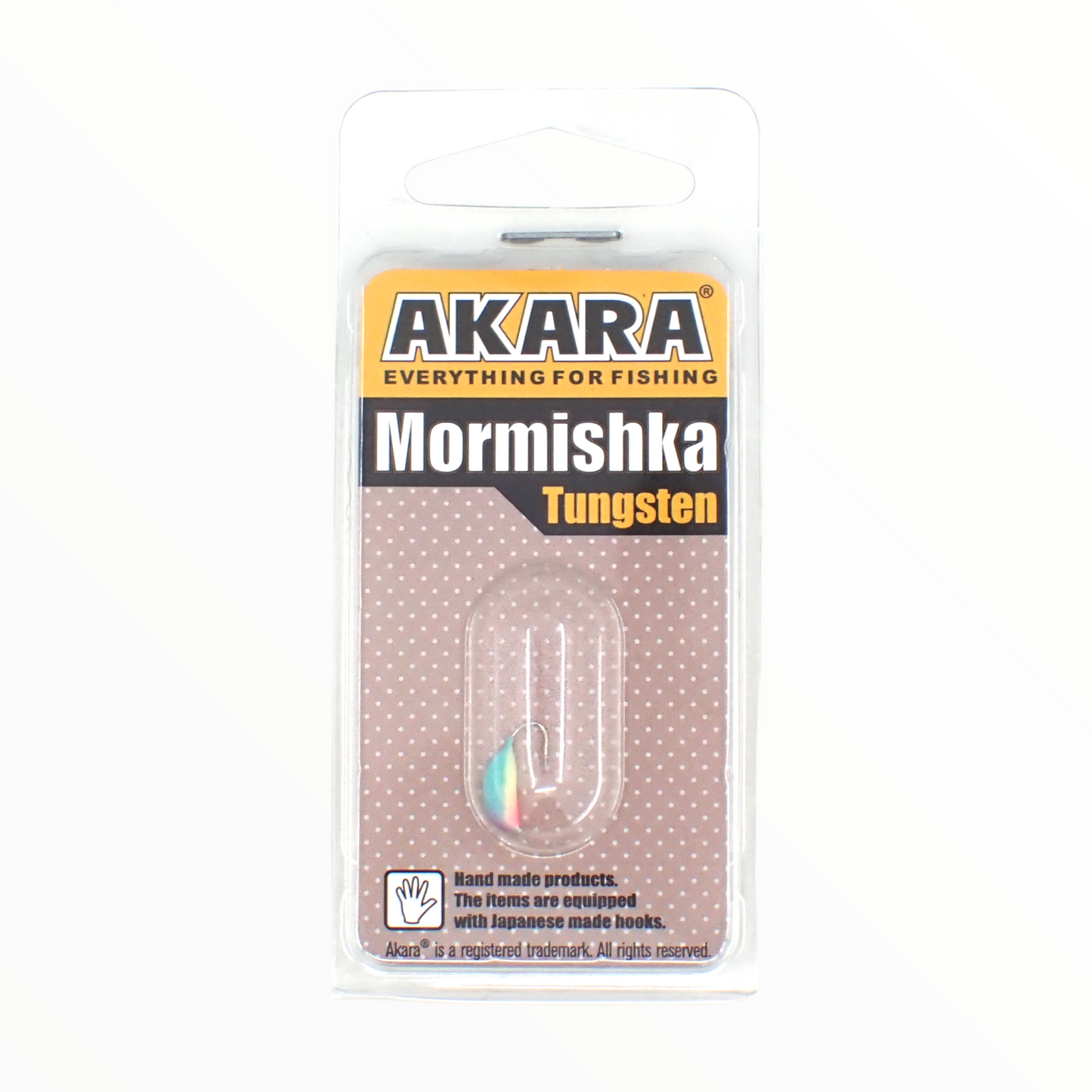 3MM TUNGSTEN MORMISHKA AKARA RIGA BANANA WITH AN EYELET