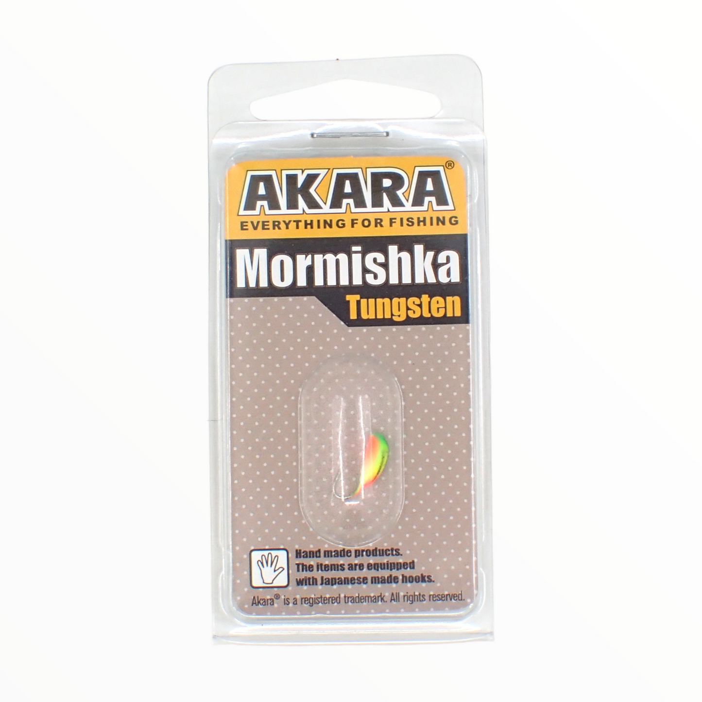 3MM TUNGSTEN MORMISHKA AKARA RIGA BANANA WITH AN EYELET