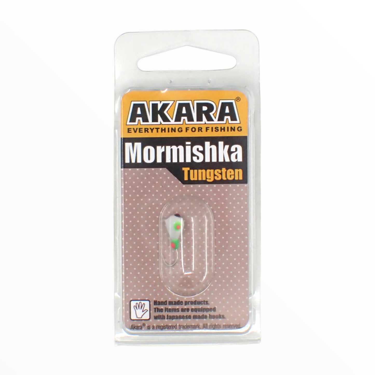 4mm TUNGSTEN MORMISHKA AKARA TEAR DROP WITH AN EYELET