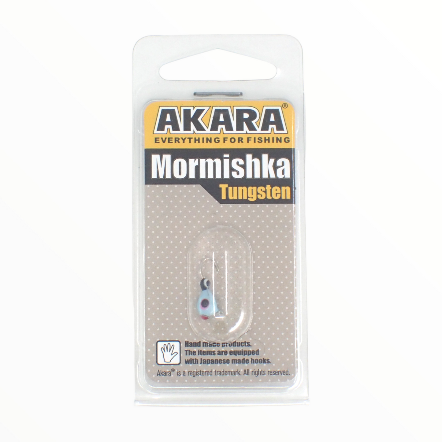4MM TUNGSTEN MORMISHKA AKARA TEAR DROP WITH AN EYELET