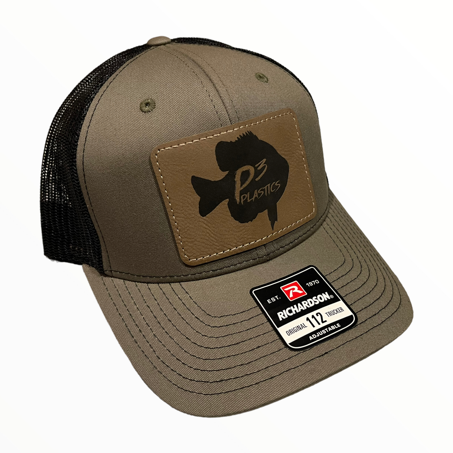 P3 Plastics Leather Patch Hat