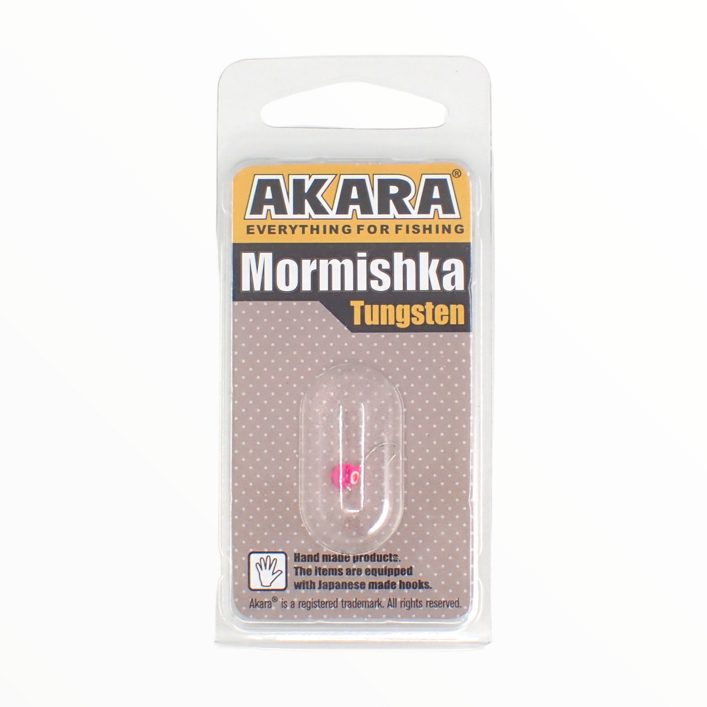4MM TUNGSTEN MORMISHKA AKARA SPHERE WITH AN EYELET