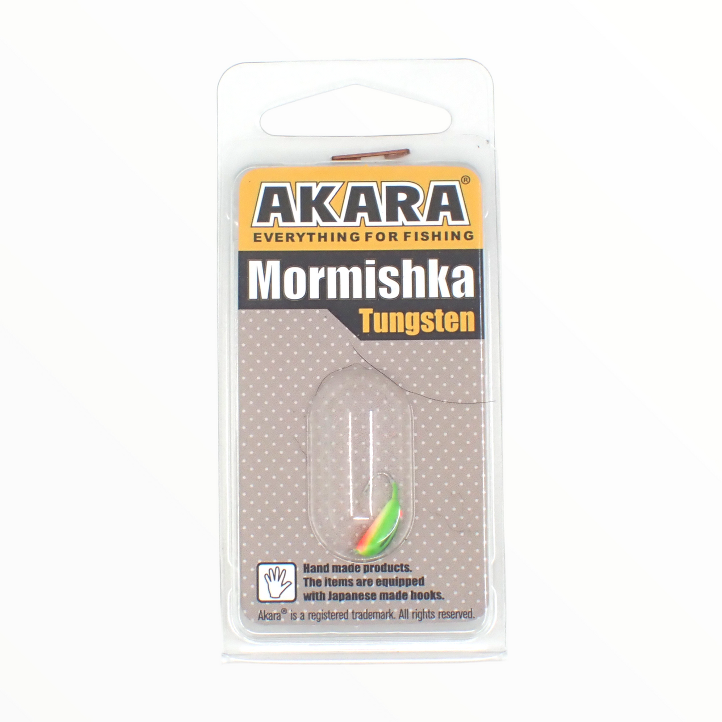 4MM TUNGSTEN MORMISHKA AKARA RIGA BANANA WITH AN EYELET