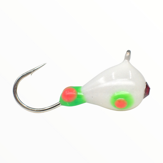 4mm TUNGSTEN MORMISHKA AKARA TEAR DROP WITH AN EYELET