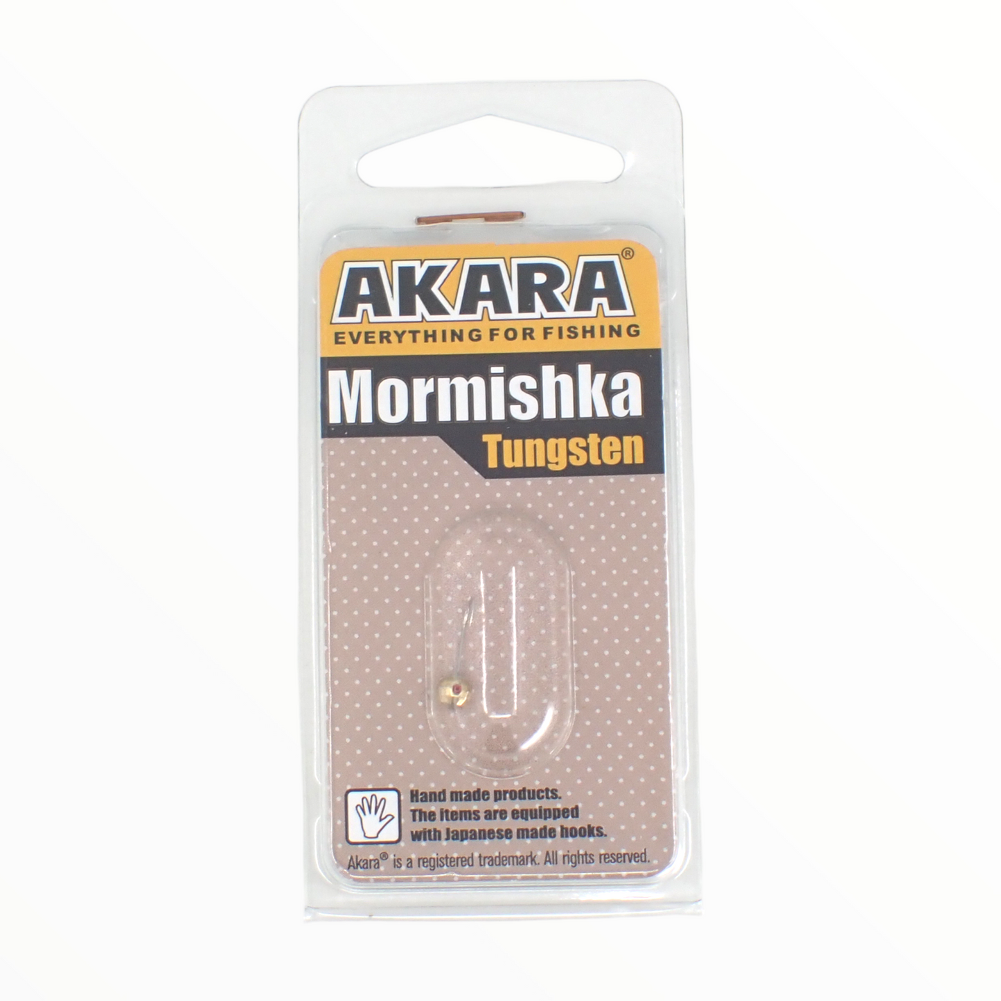 4MM TUNGSTEN MORMISHKA AKARA DISCO BALL WITH HOLE