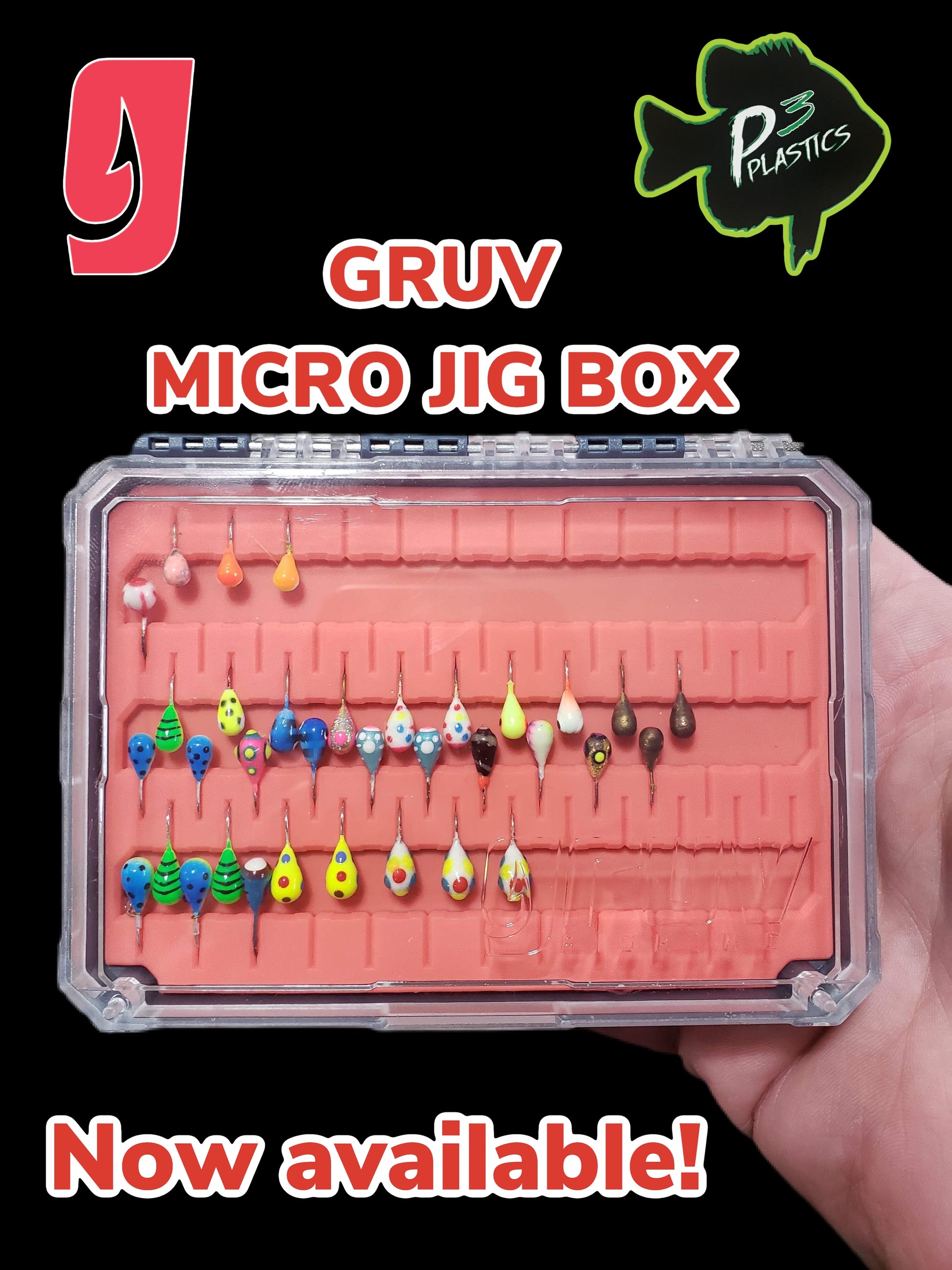 Gruv Micro Jig Box – Panfish Pursuers LLC